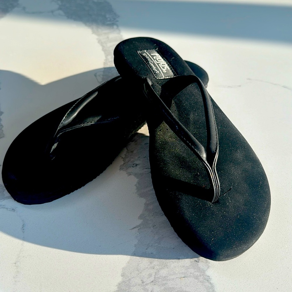 Flojos Black flip-flops
